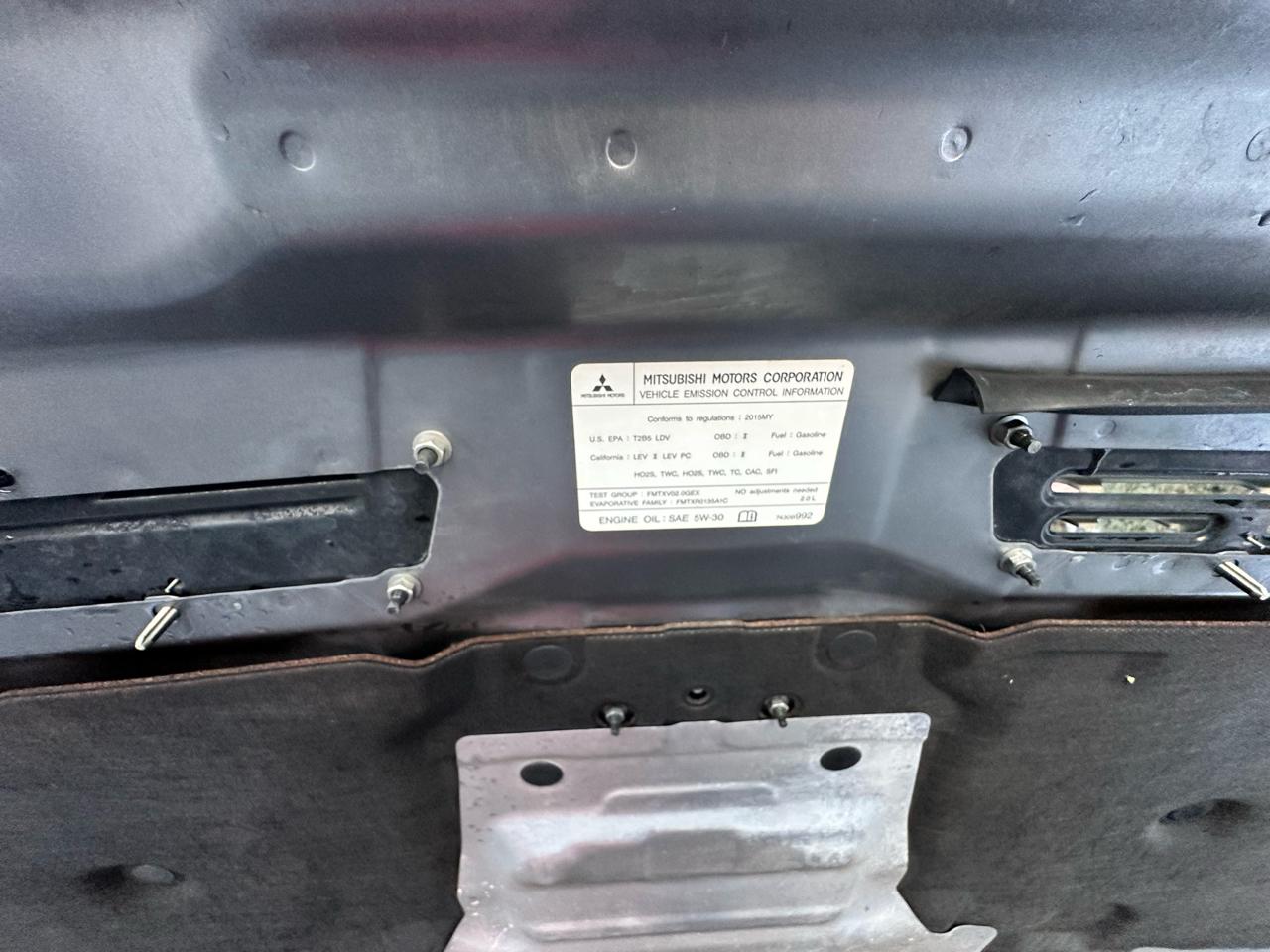 Mitsubishi Lancer Evolution GSR 2015