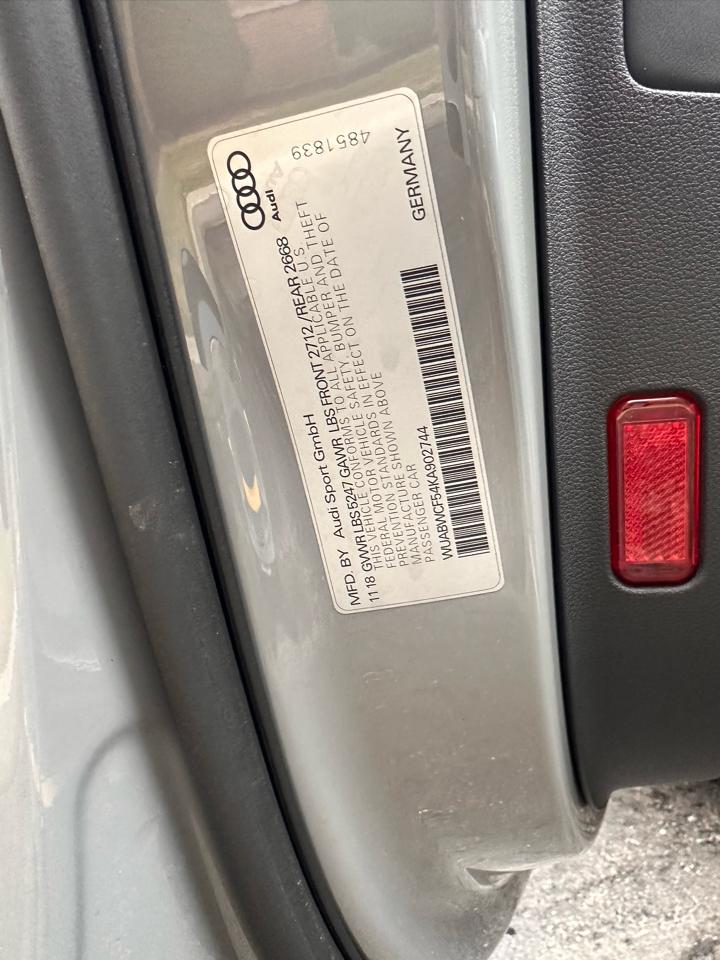 Audi RS5 quattro Premium Plus Sportback 2019