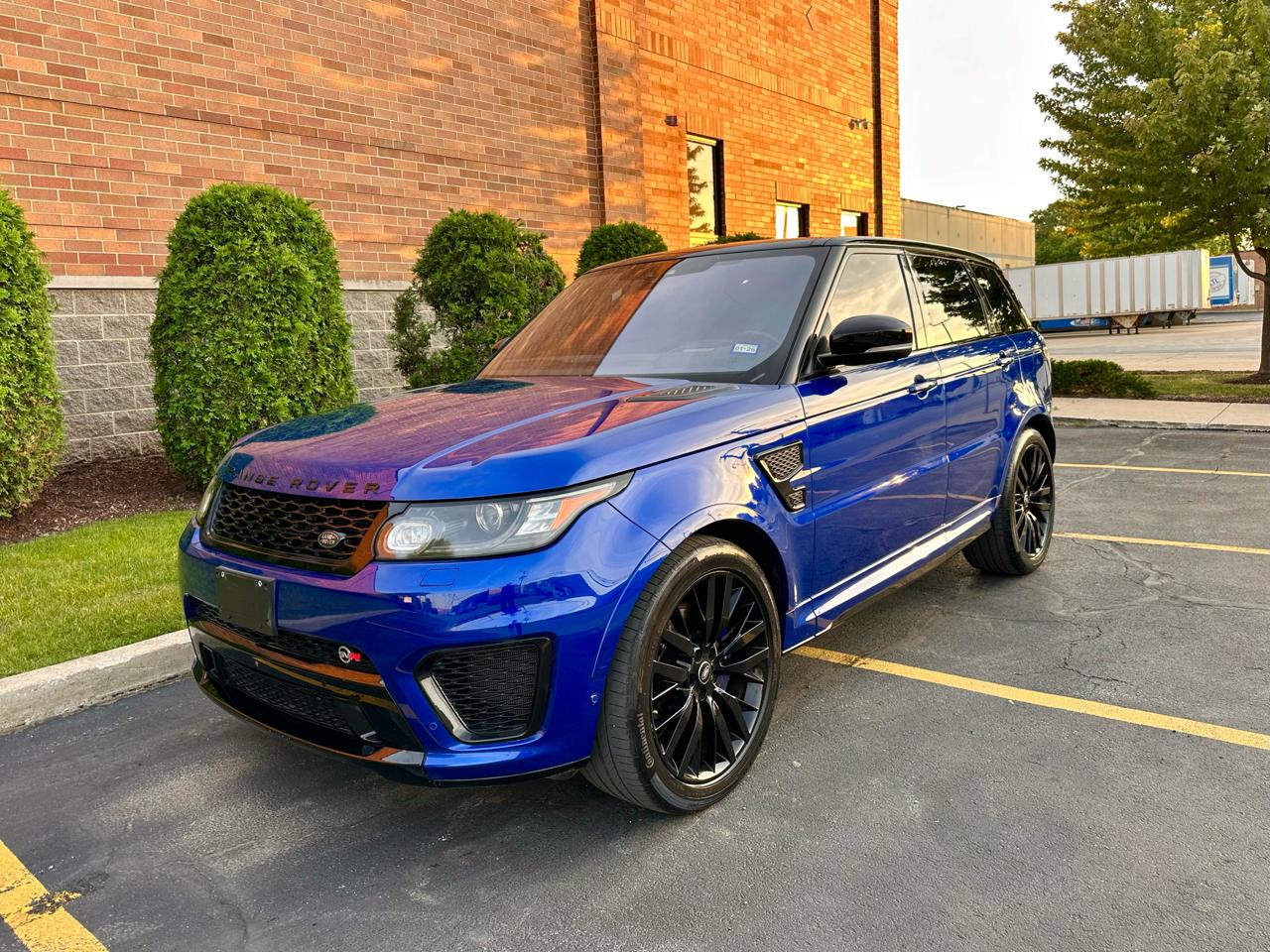Land Rover Range Rover Sport SVR 2017