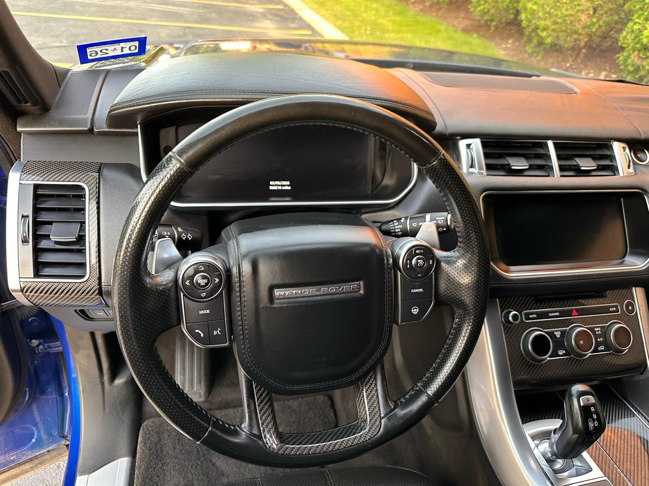 Land Rover Range Rover Sport SVR 2017