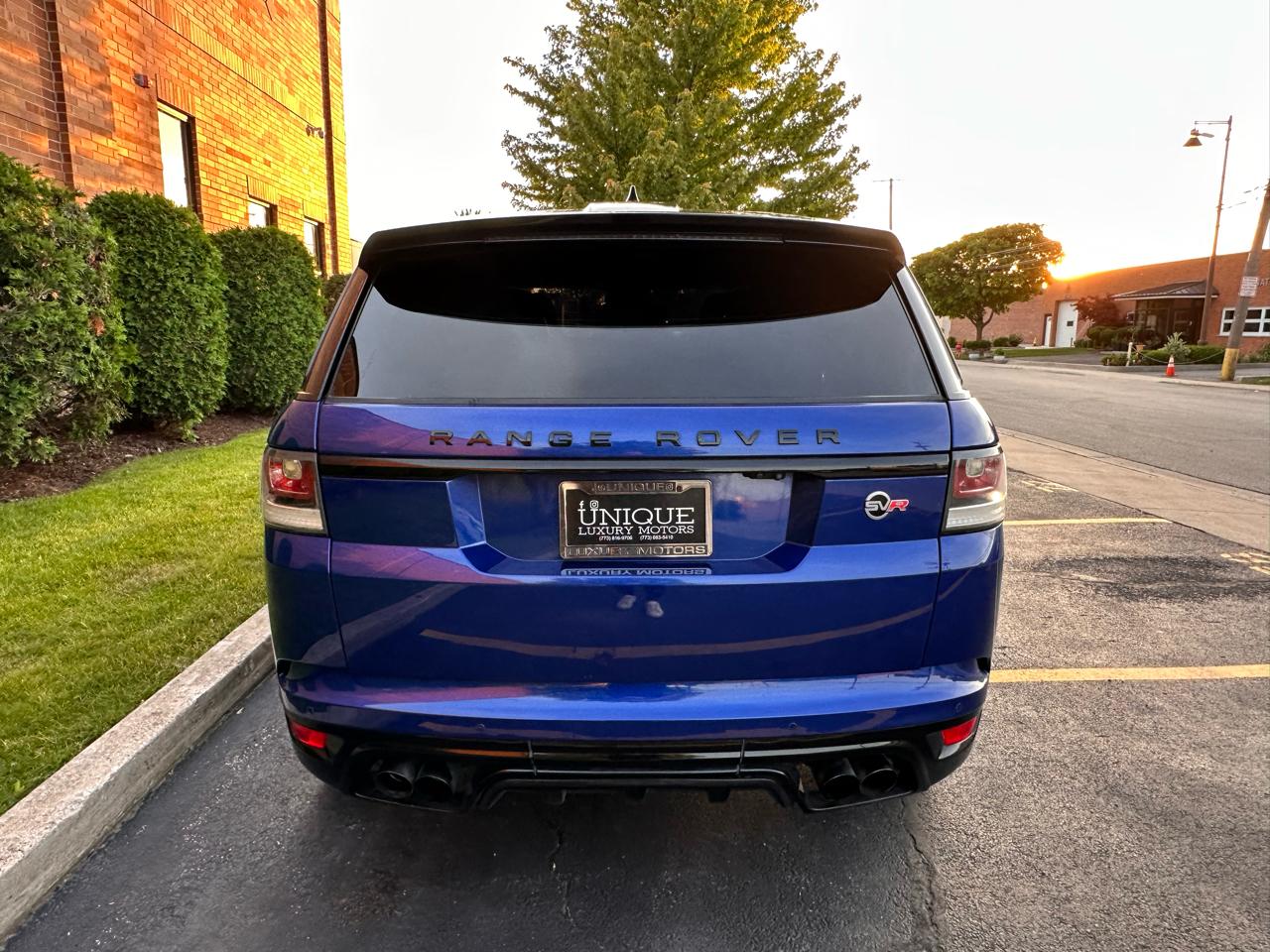 Land Rover Range Rover Sport SVR 2017