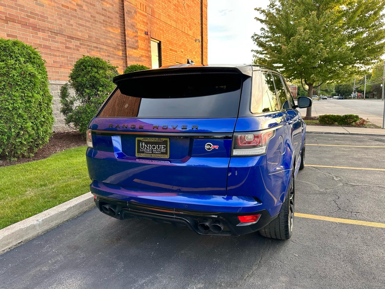 Land Rover Range Rover Sport SVR 2017