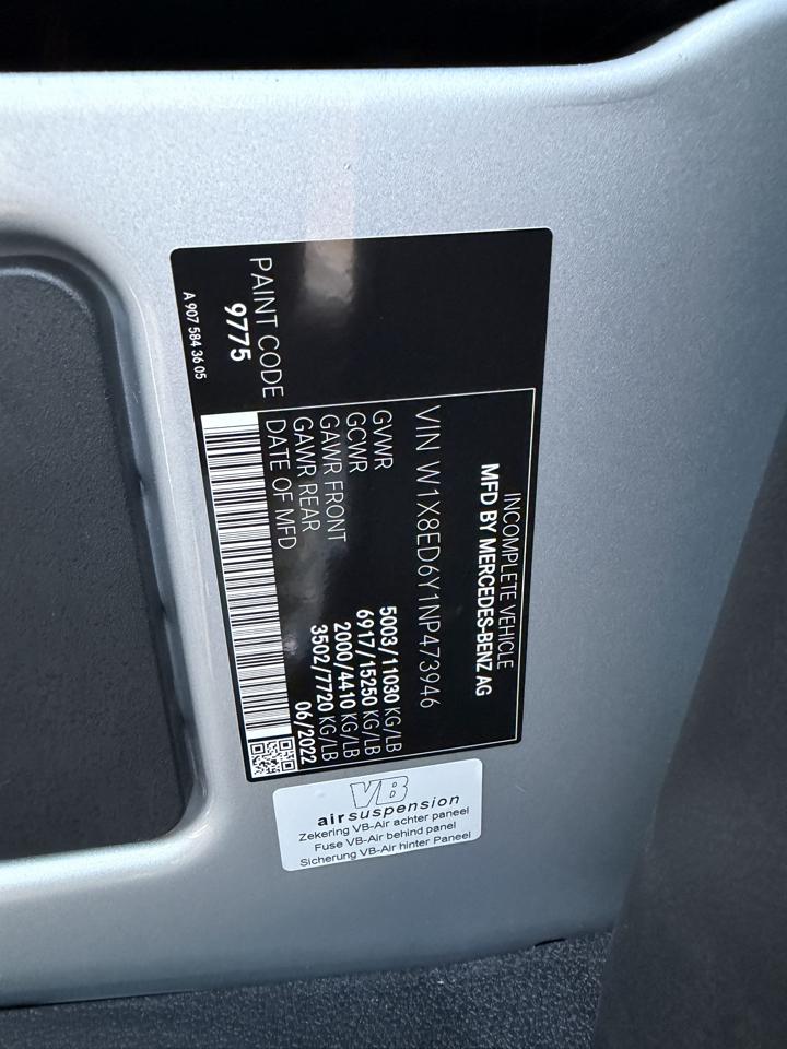 Mercedes-Benz Sprinter 3500 XD 170-in. WB 2023