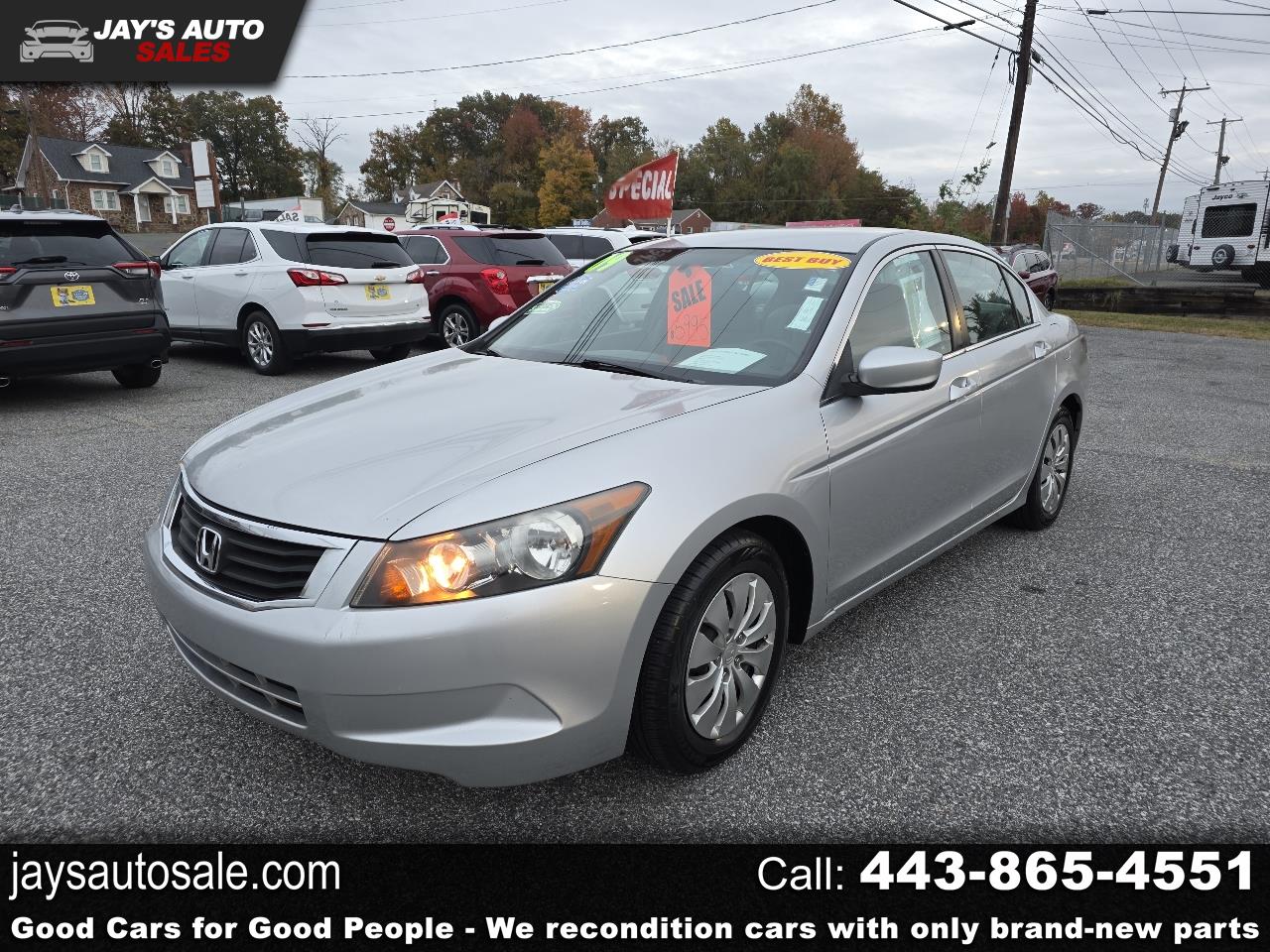 2009 Honda Accord LX sedan AT