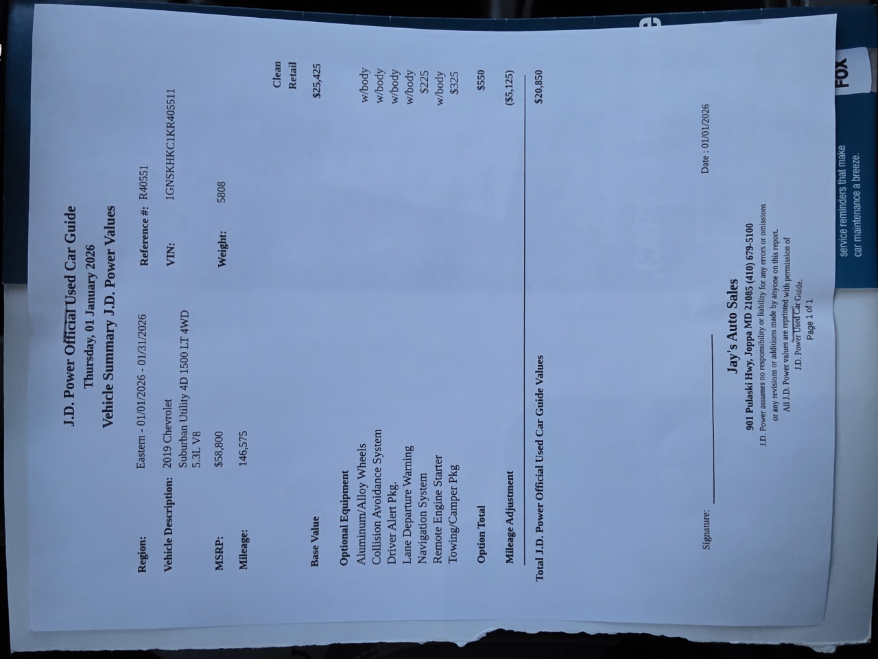 Chevrolet Suburban LT 4WD 2019