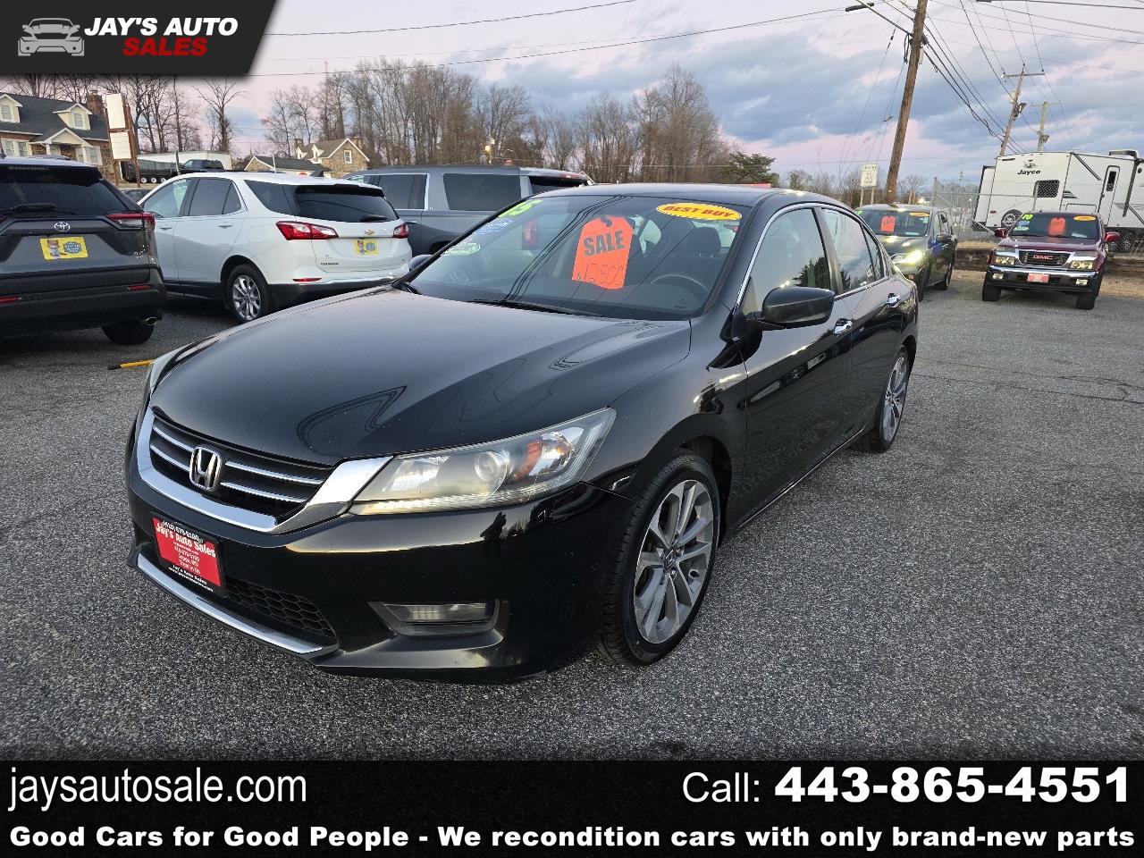 Honda Accord Sport Sedan CVT 2015