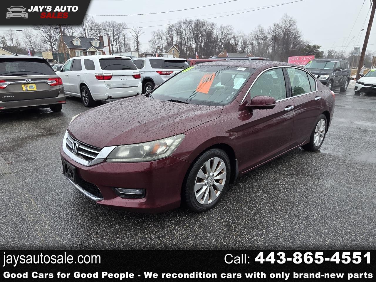 2013 Honda Accord EX-L V6 Sedan AT
