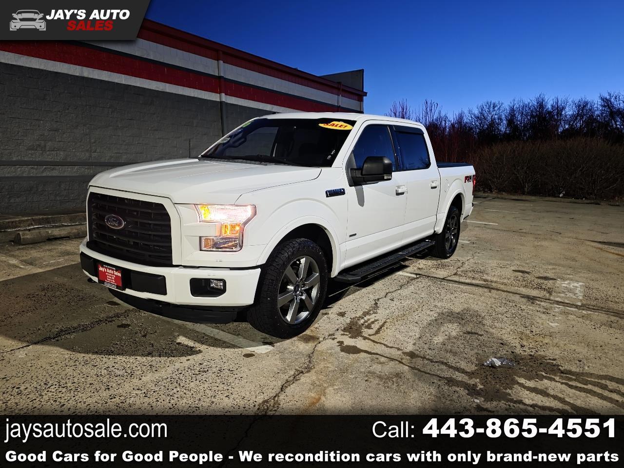 2016 Ford F-150 XLT SuperCrew 5.5-ft. Bed 4WD