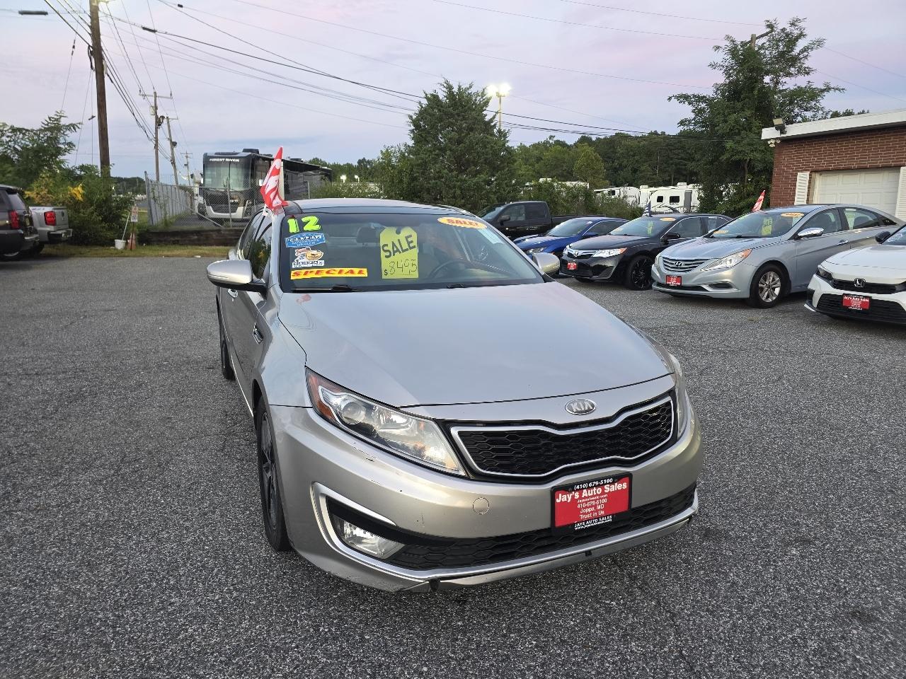 Kia Optima Hybrid Sedan 2012