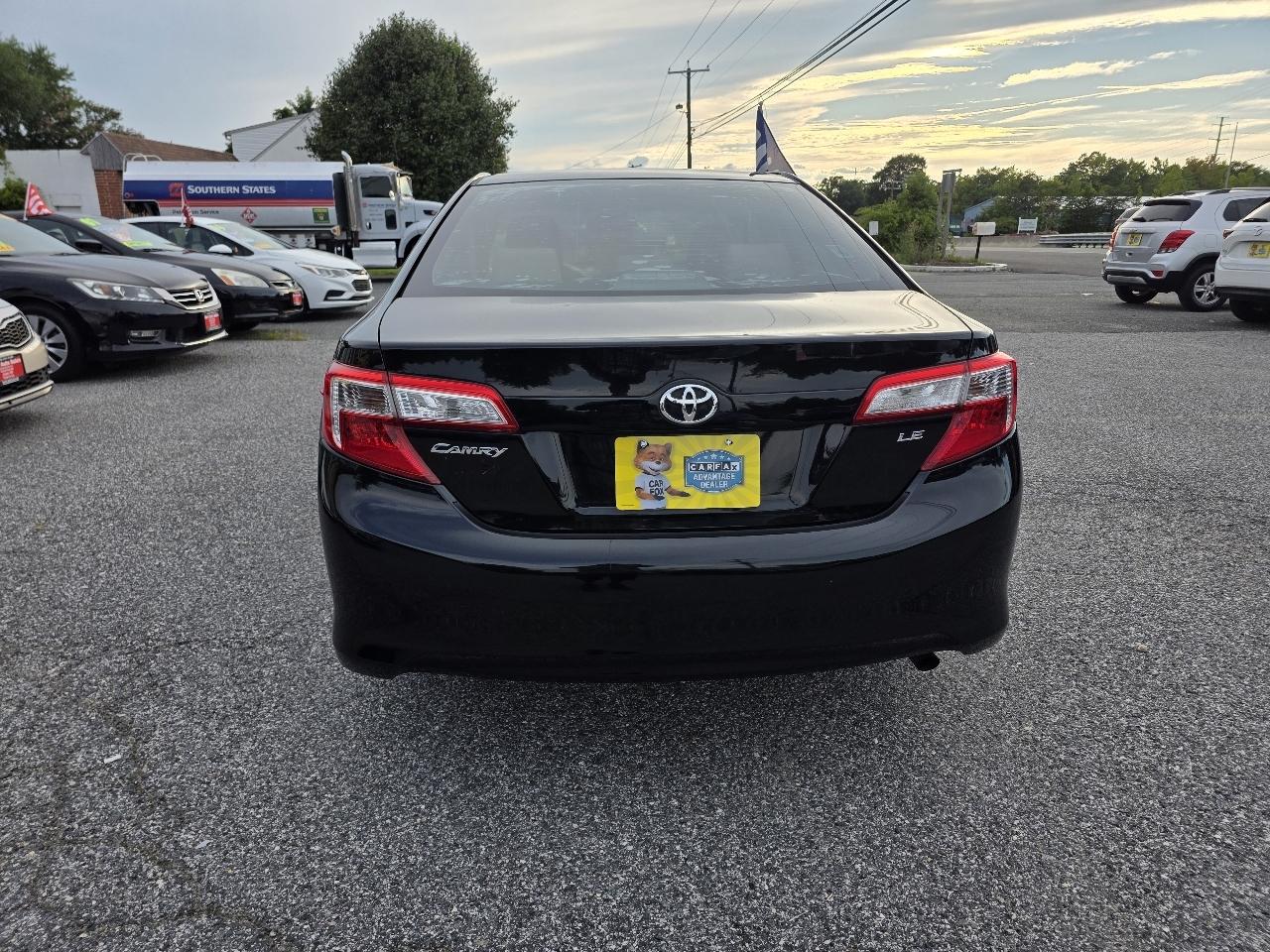 Toyota Camry LE 2013