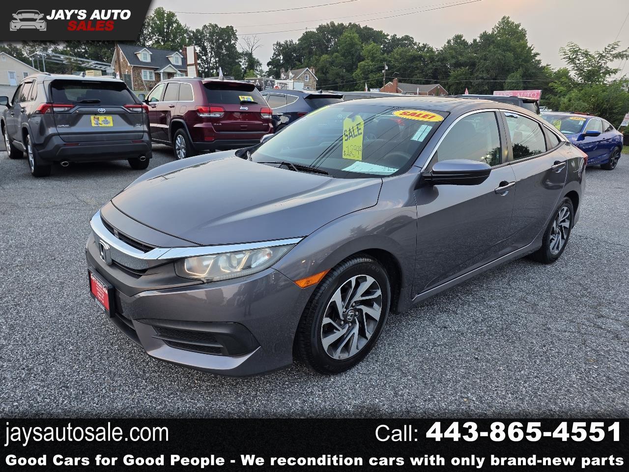 Honda Civic EX Sedan CVT 2017