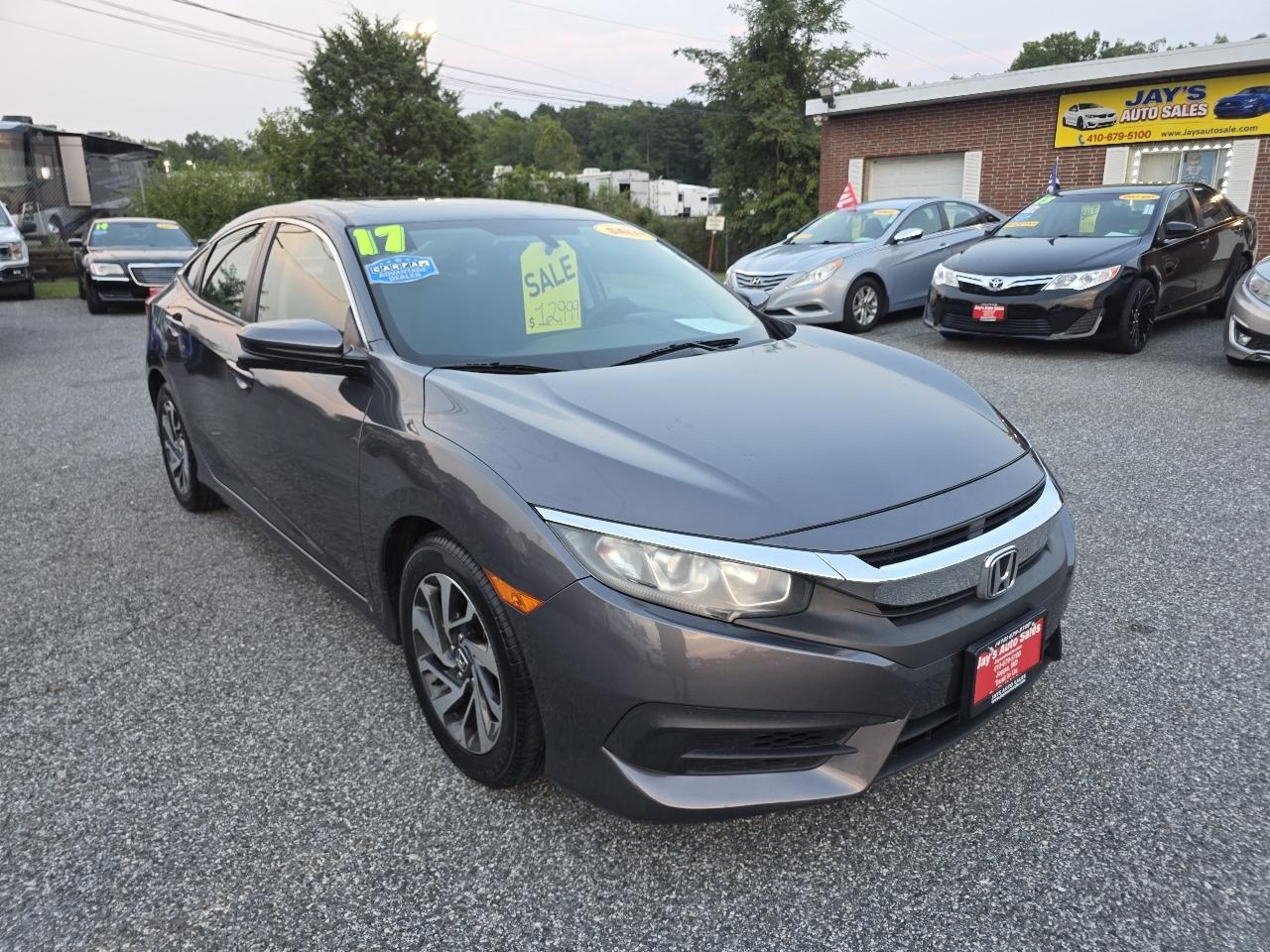 Honda Civic EX Sedan CVT 2017