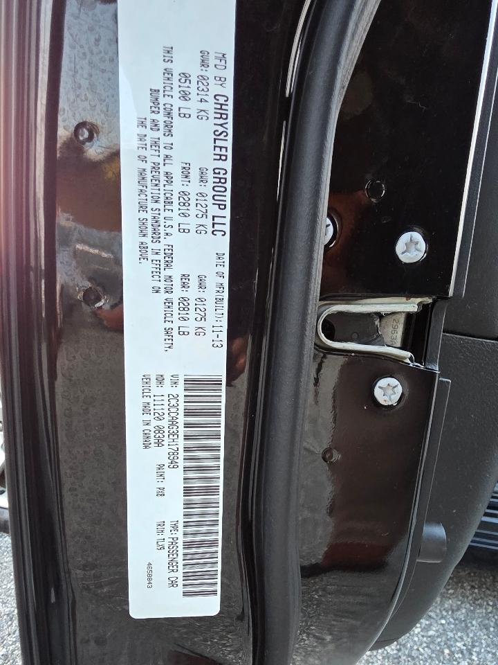 Chrysler 300 RWD 2014