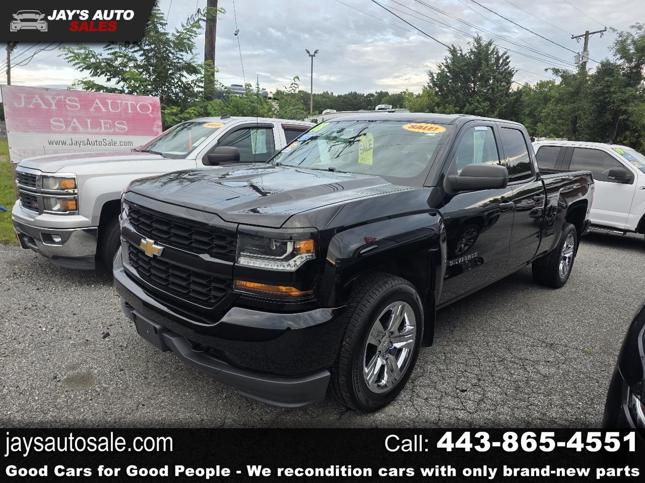 2018 Chevrolet Silverado 1500 Work Truck Double Cab 4WD