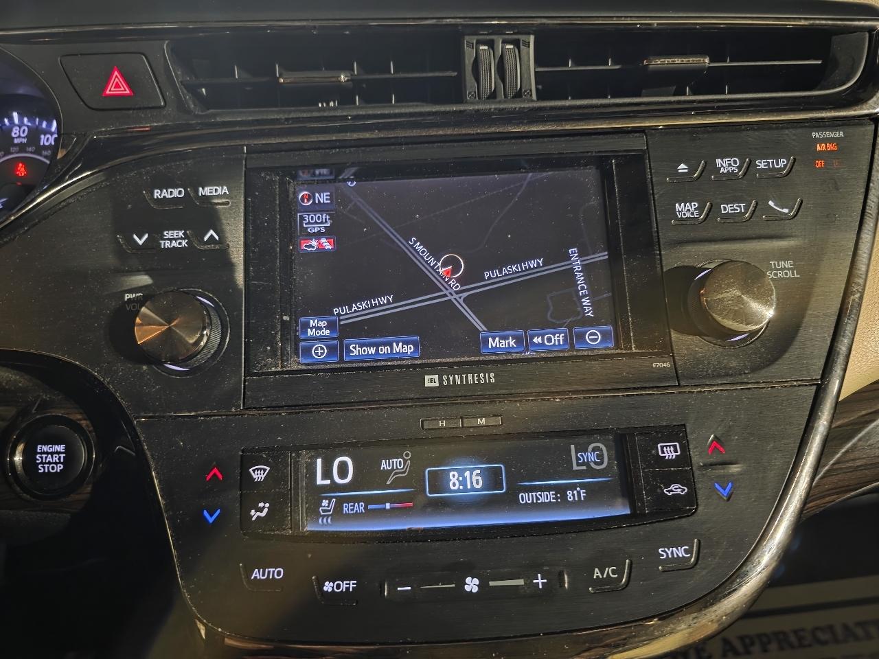 Toyota Avalon Limited 2013