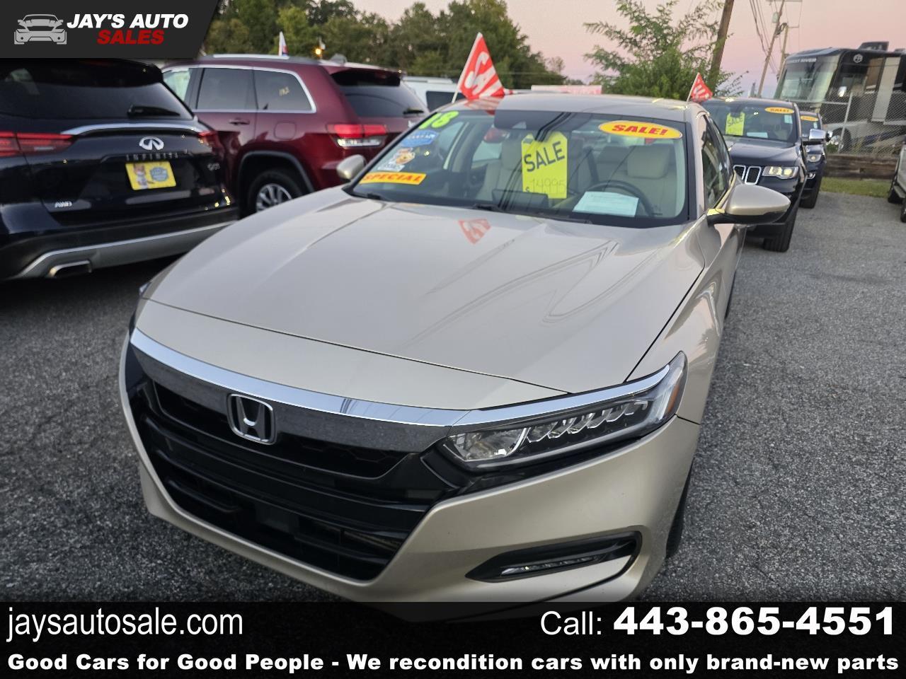 2018 Honda Accord EX-L CVT