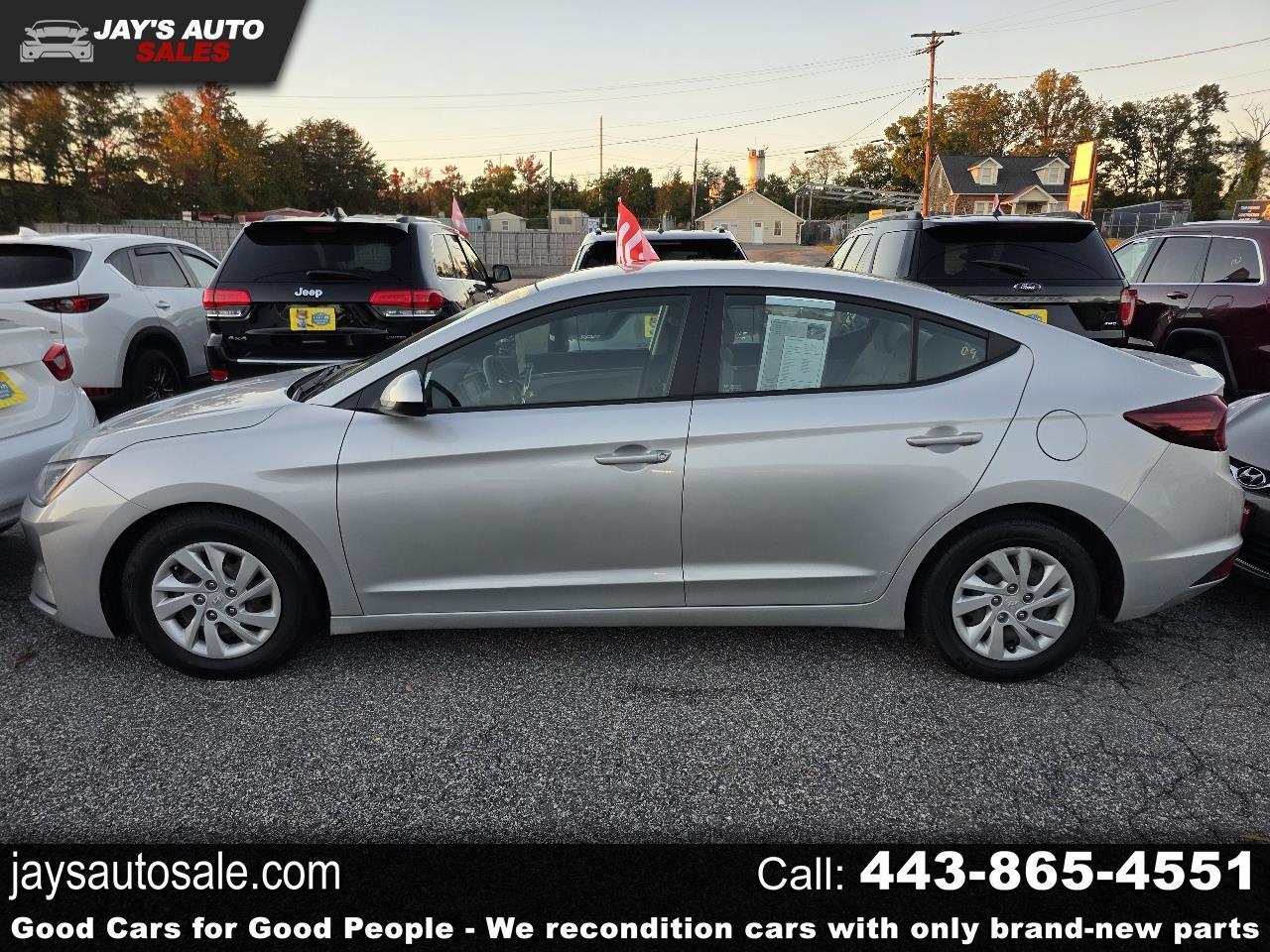 2019 Hyundai Elantra SE 6M