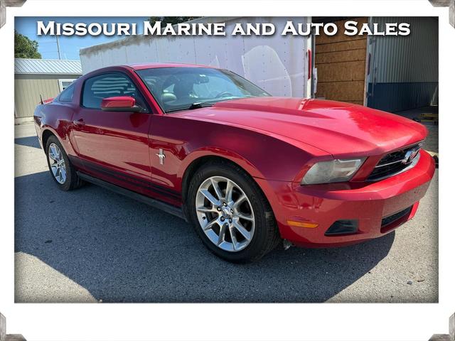 Red 2010 Ford Mustang Coupe Rear-Wheel Drive Automatic