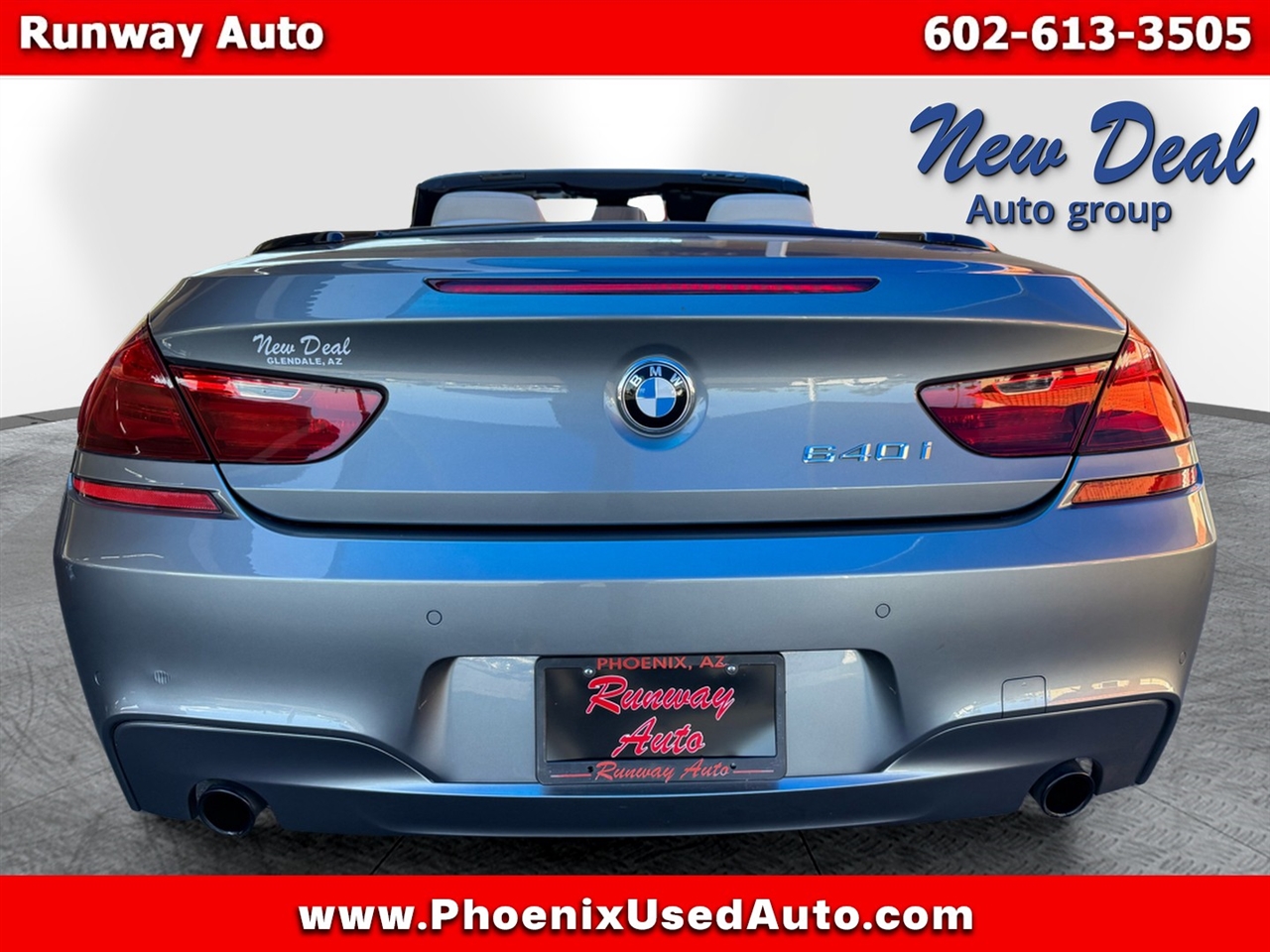 BMW 6 Series 2dr Conv 640i RWD 2014