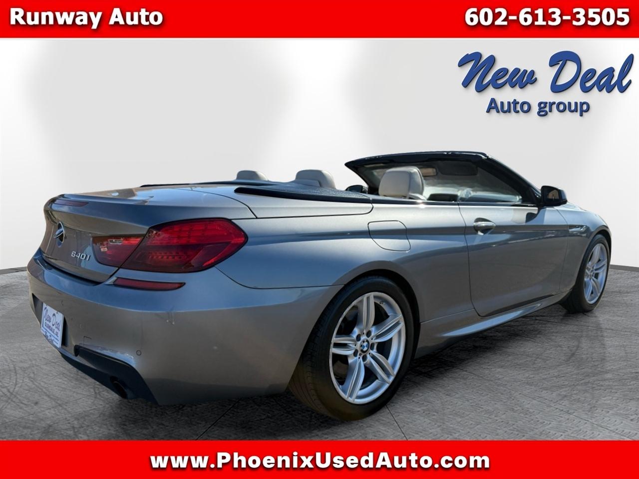 BMW 6 Series 2dr Conv 640i RWD 2014