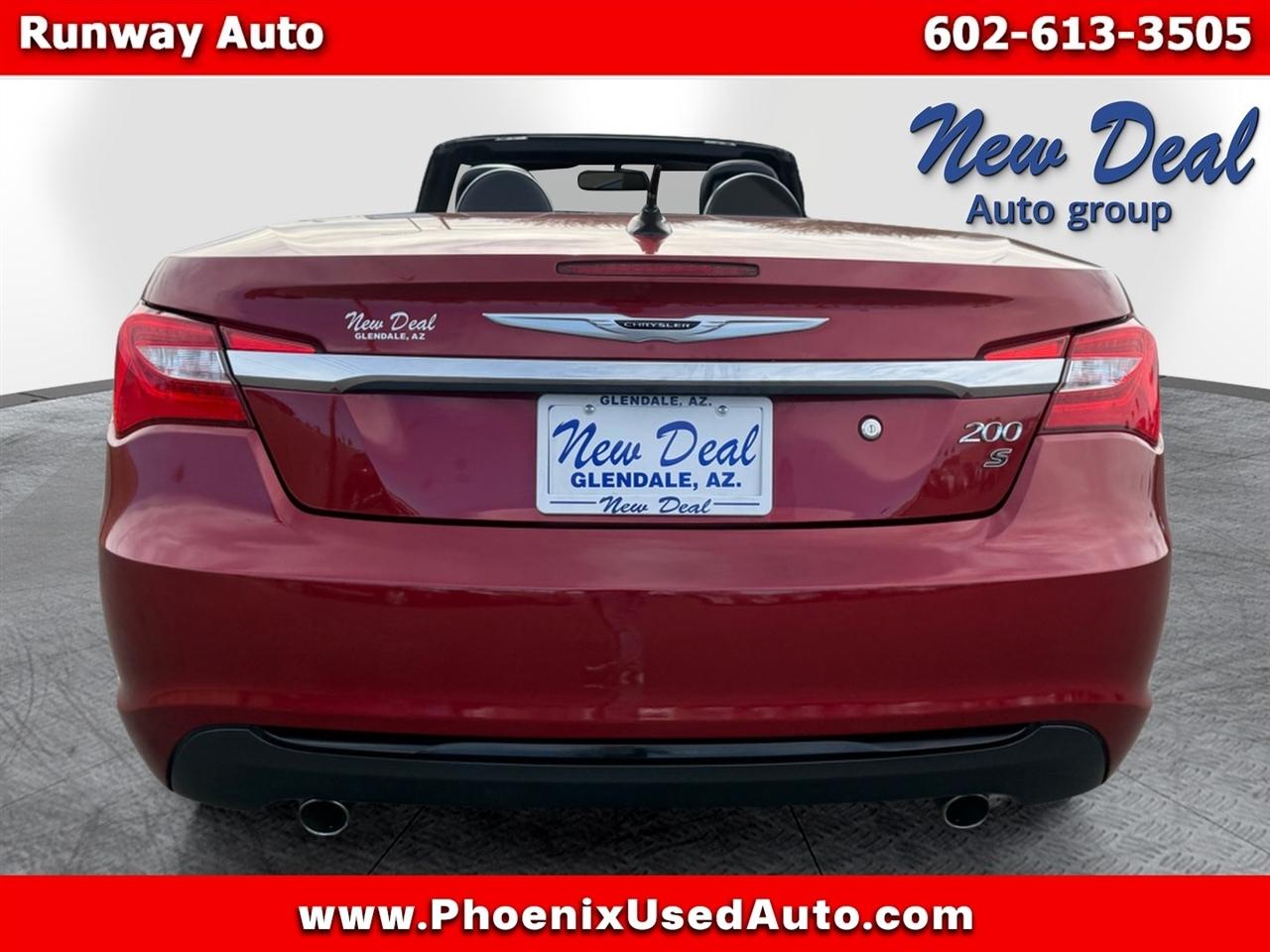 Chrysler 200 2dr Conv S 2012