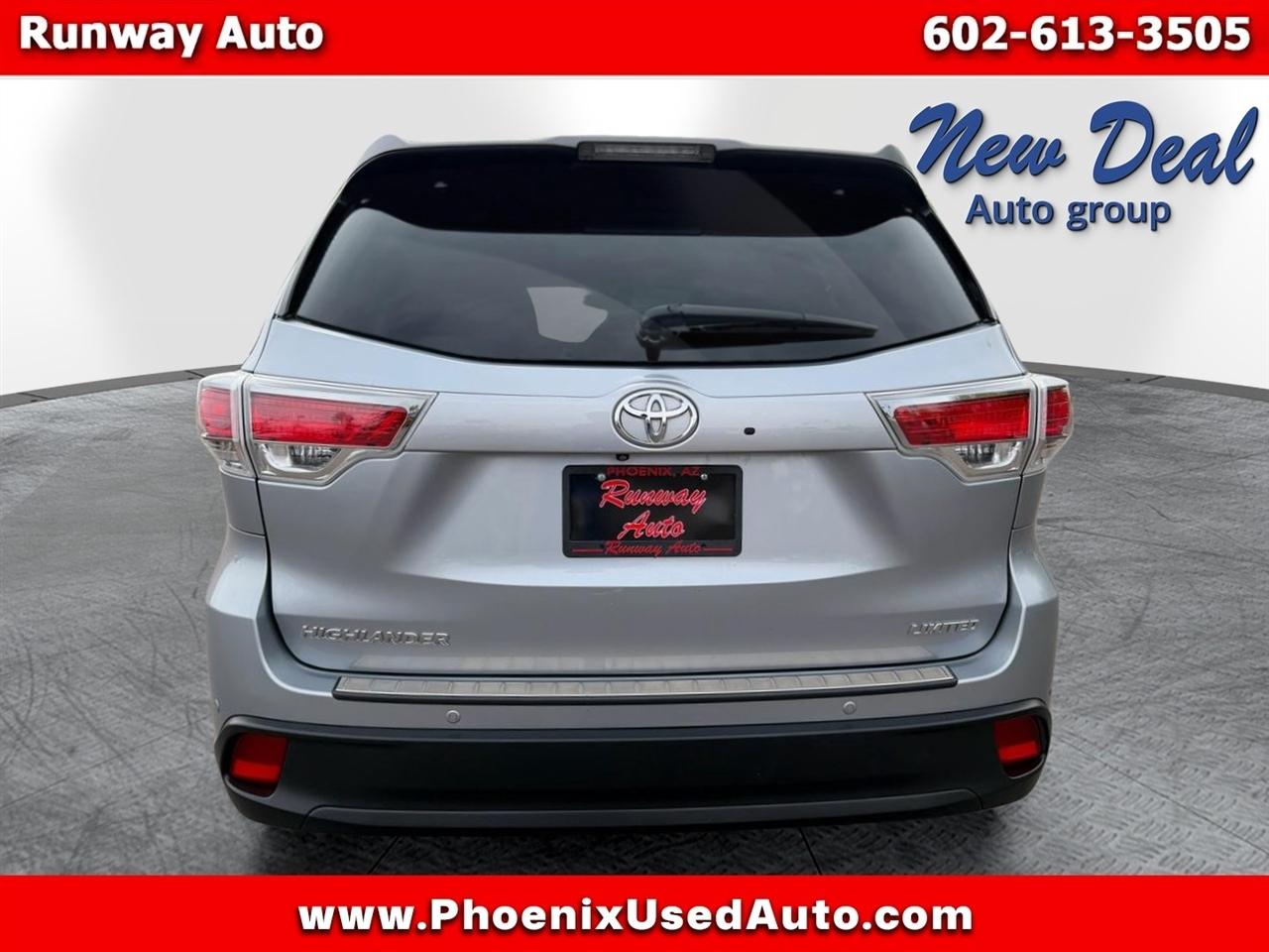 Toyota Highlander FWD 4dr V6 Limited (Natl) 2015