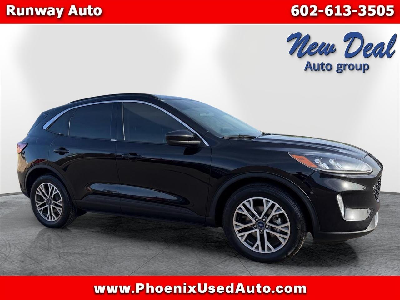 Black 2020 Ford Escape SUV / Crossover Front-Wheel Drive Automatic