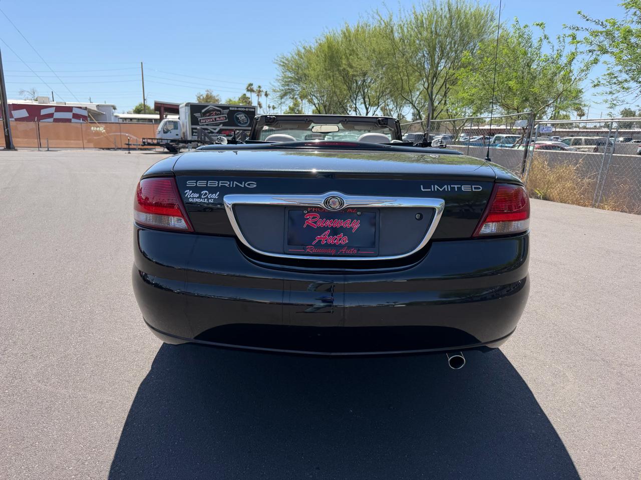 Chrysler Sebring Conv 2dr Limited 2005