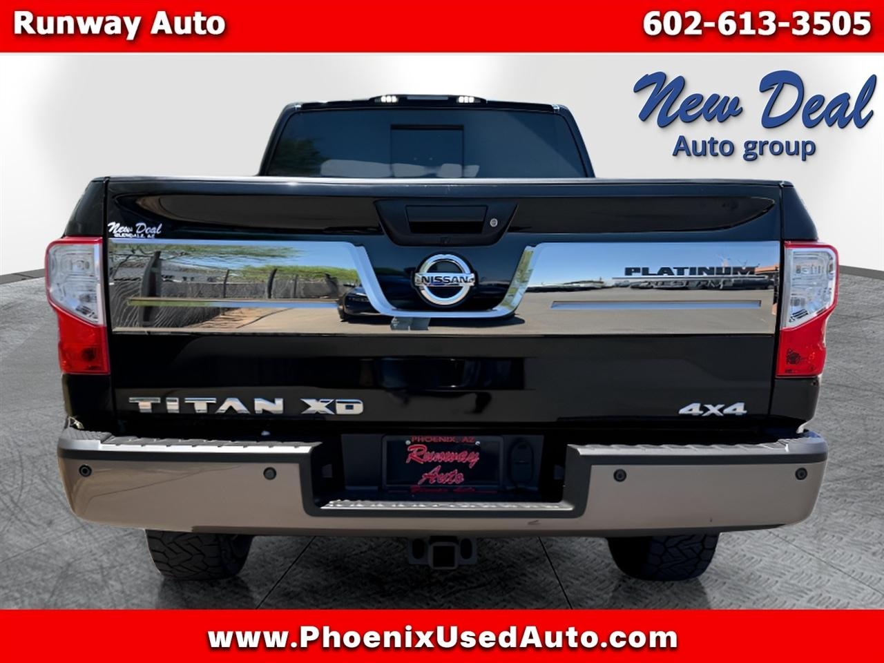 Nissan Titan XD 4WD Crew Cab Platinum Reserve Gas 2016
