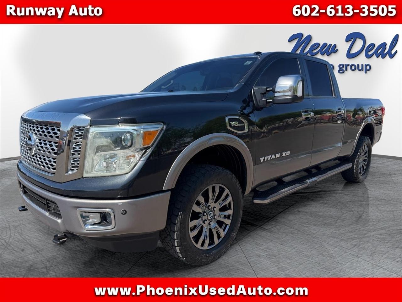 Nissan Titan XD 4WD Crew Cab Platinum Reserve Gas 2016