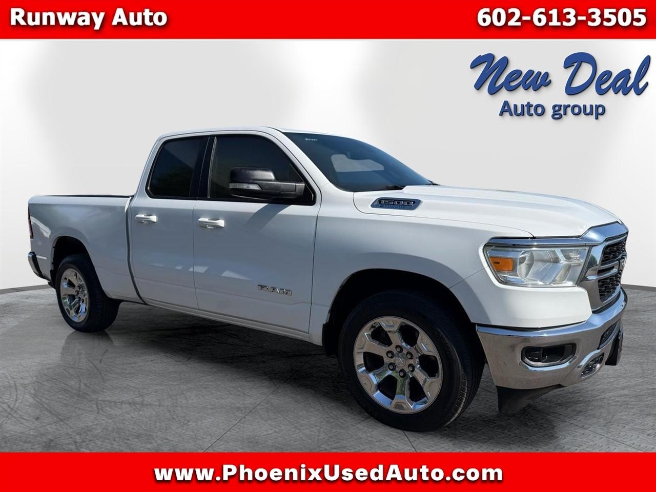 2022 RAM 1500 Big Horn 4x2 Quad Cab 6'4" Box