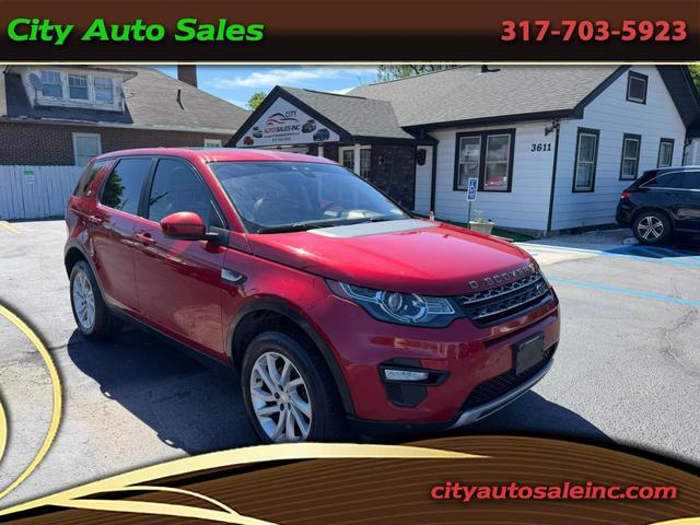 Red 2017 Land Rover Discovery Sport HSE SUV / Crossover All-Wheel Drive 9-Speed Automatic