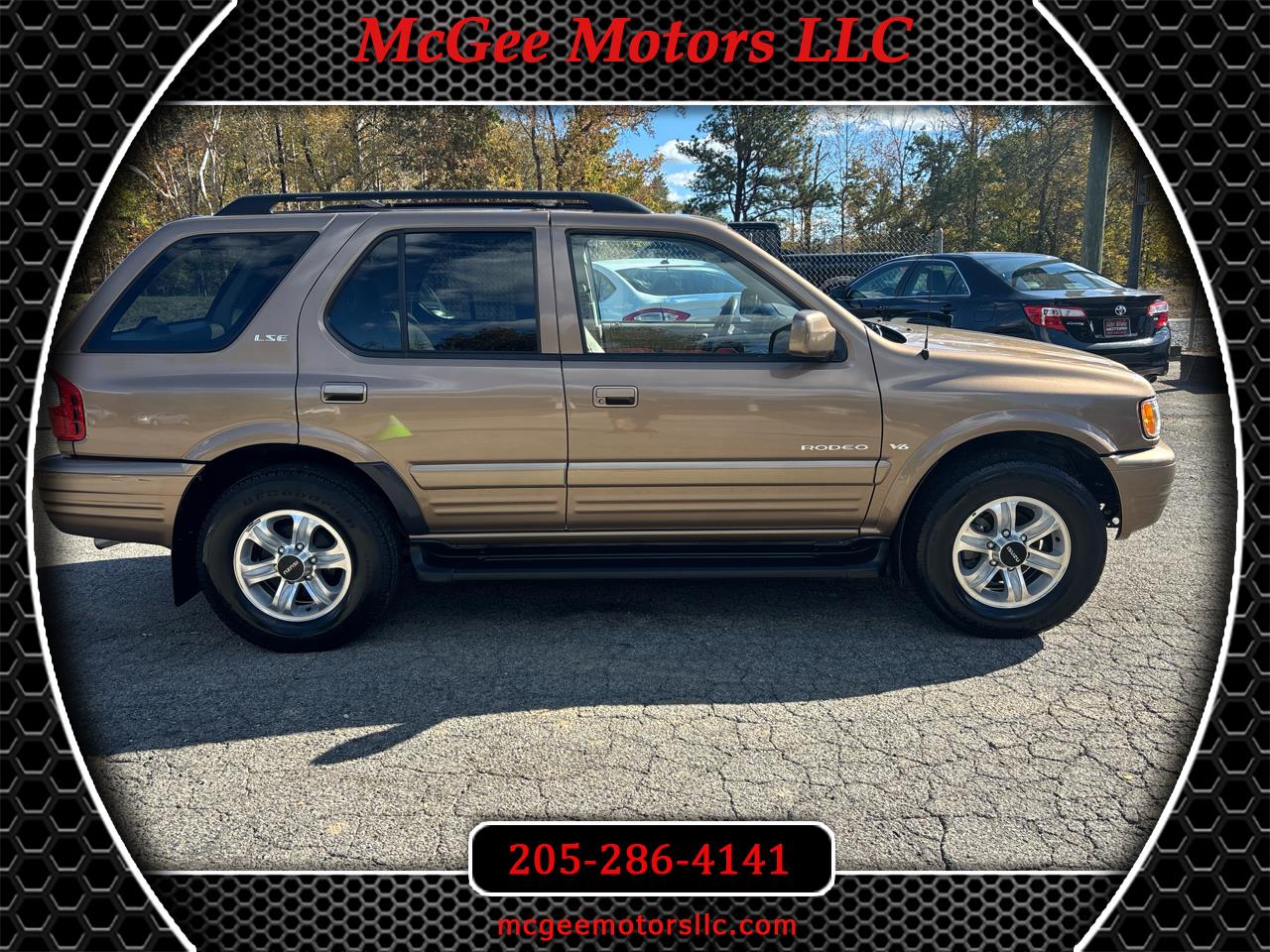 2000 Isuzu Rodeo S V6 2WD