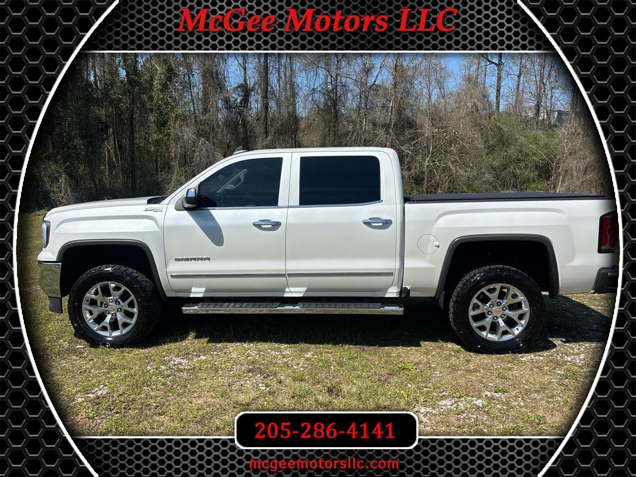 2018 GMC Sierra 1500 SLT Crew Cab Short Box 4WD