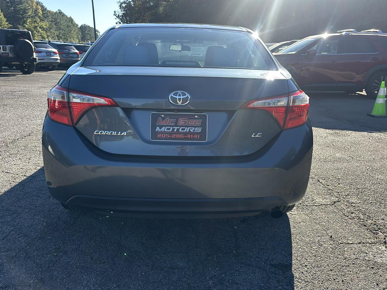 Toyota Corolla LE 4D Sedan 2014
