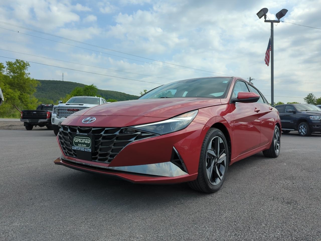 Used 2021 Hyundai Elantra Limited for Sale in Oneonta NY 13820