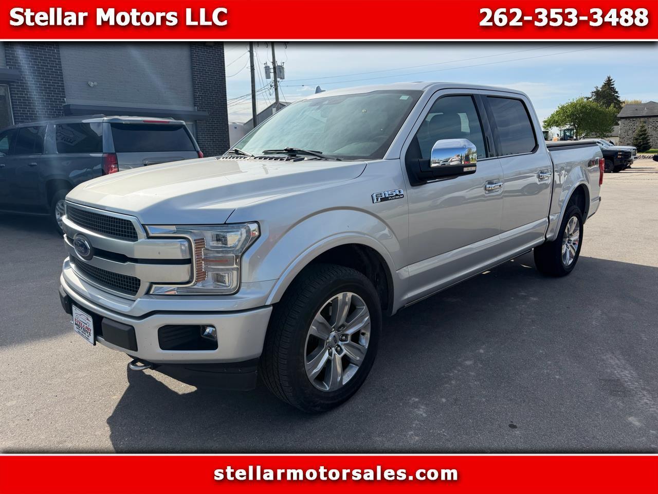 2019 Ford F-150 Platinum SuperCrew 5.5-ft. Bed 4WD