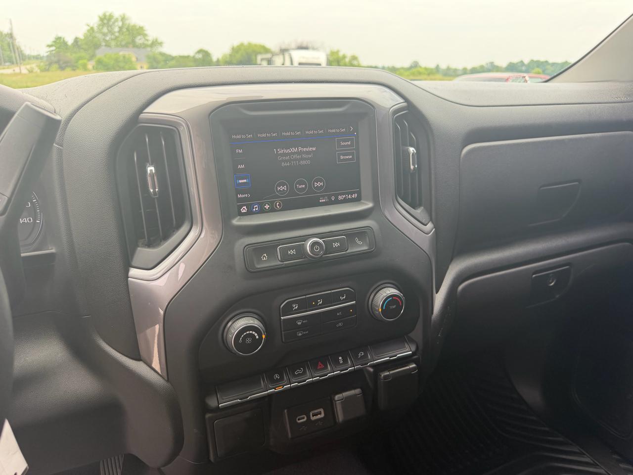 Chevrolet Silverado 1500 4WD Double Cab 147" Custom 2021
