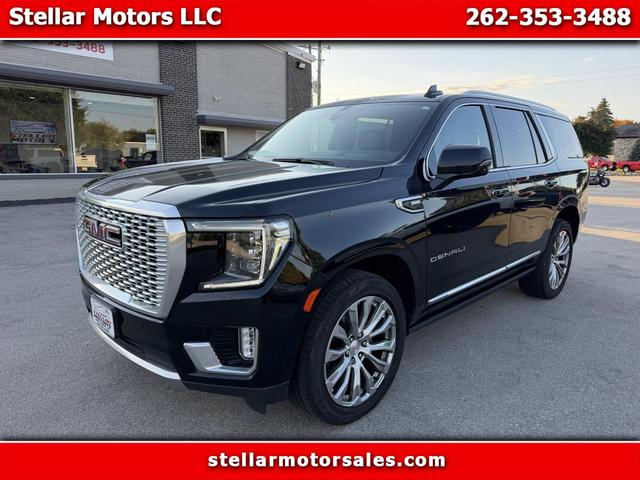 Black 2022 GMC Yukon SUV / Crossover Four-Wheel Drive Automatic