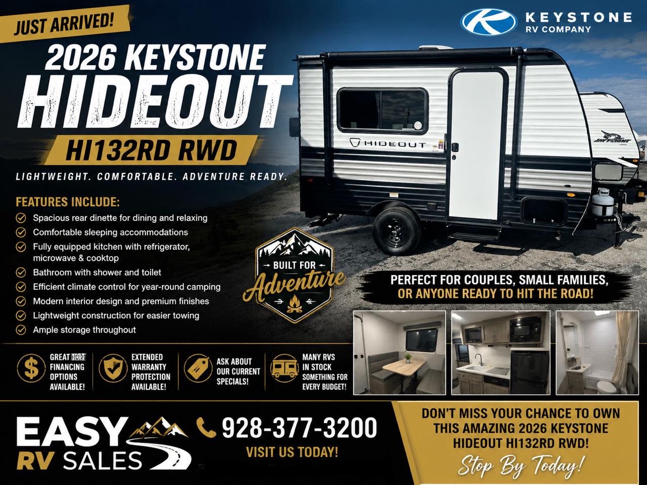 Keystone RV Hideout  2026