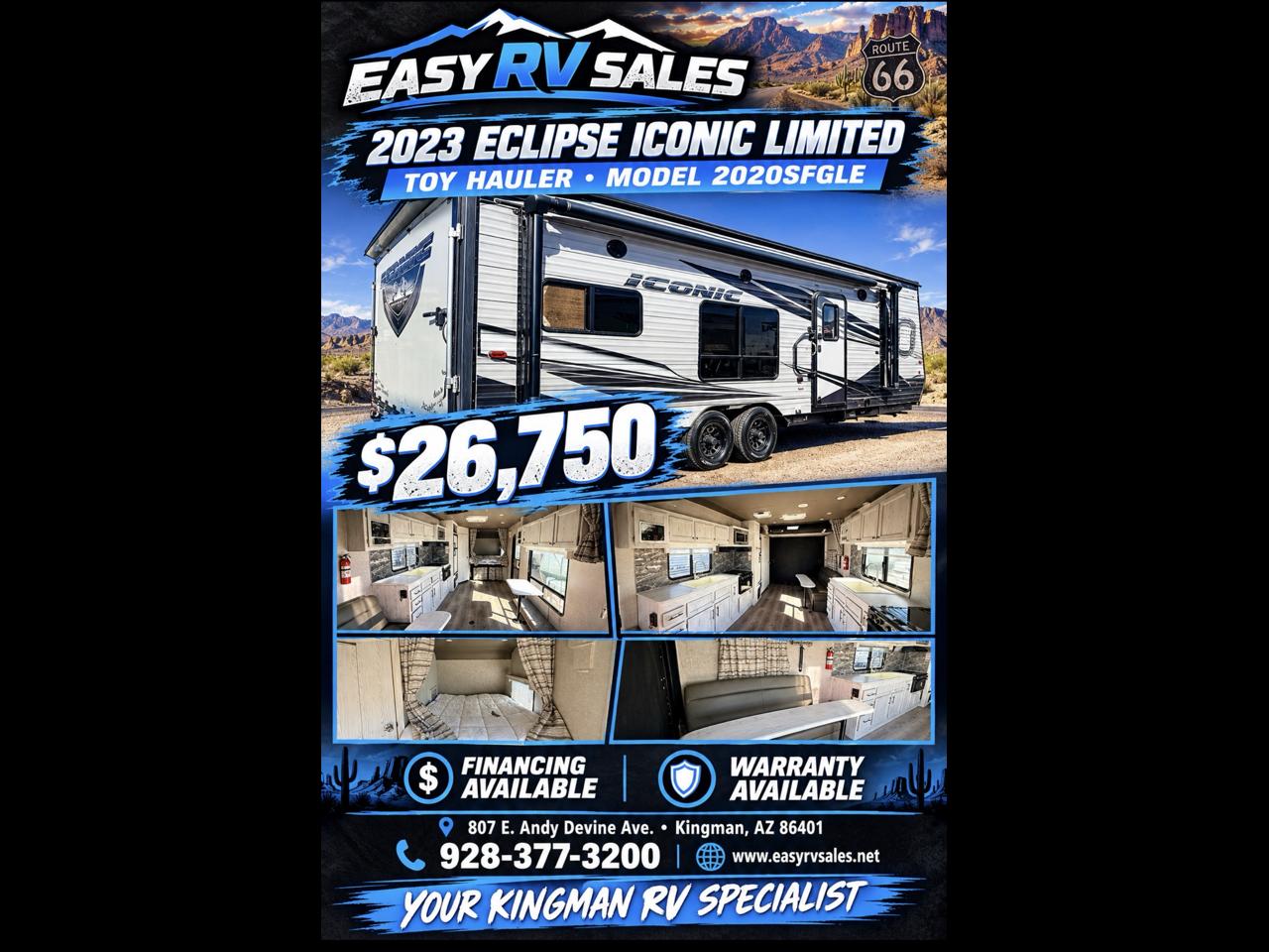 Eclipse RV Iconic Base 2023