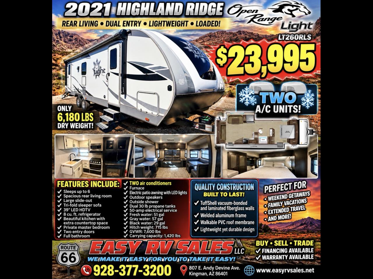 Highland Ridge Open Range  2021