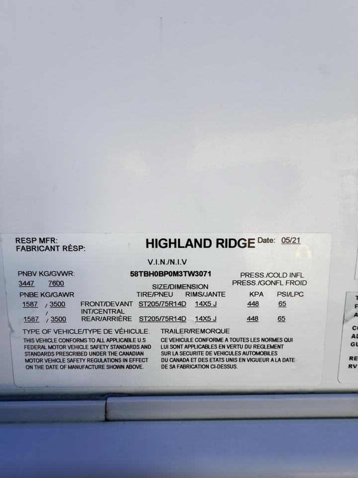 Highland Ridge Open Range  2021