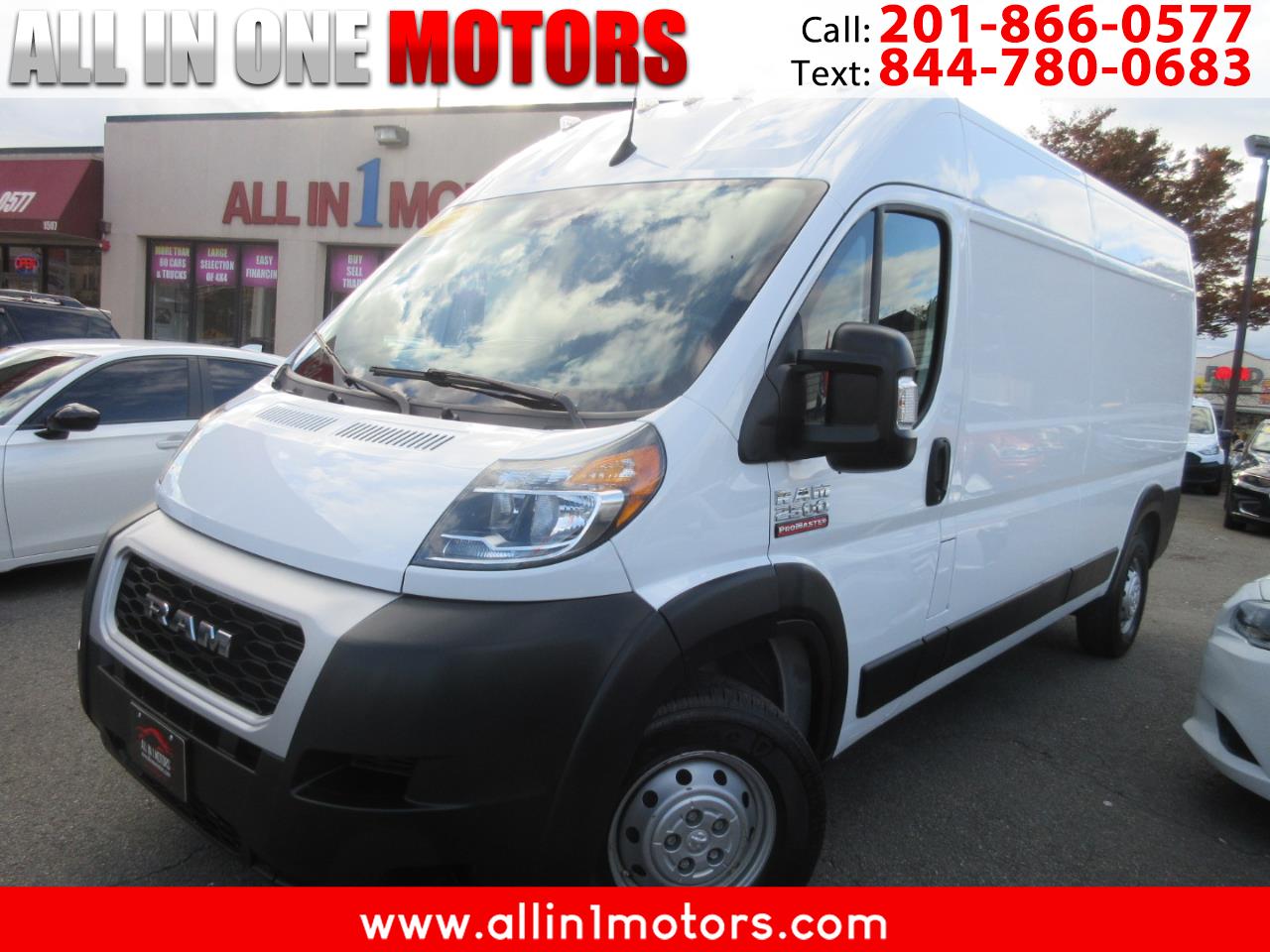 RAM ProMaster Cargo Van 2500 High Roof 159" WB 2022 RAM ProMaster Cargo Van 2500 High Roof 159" WB 2022