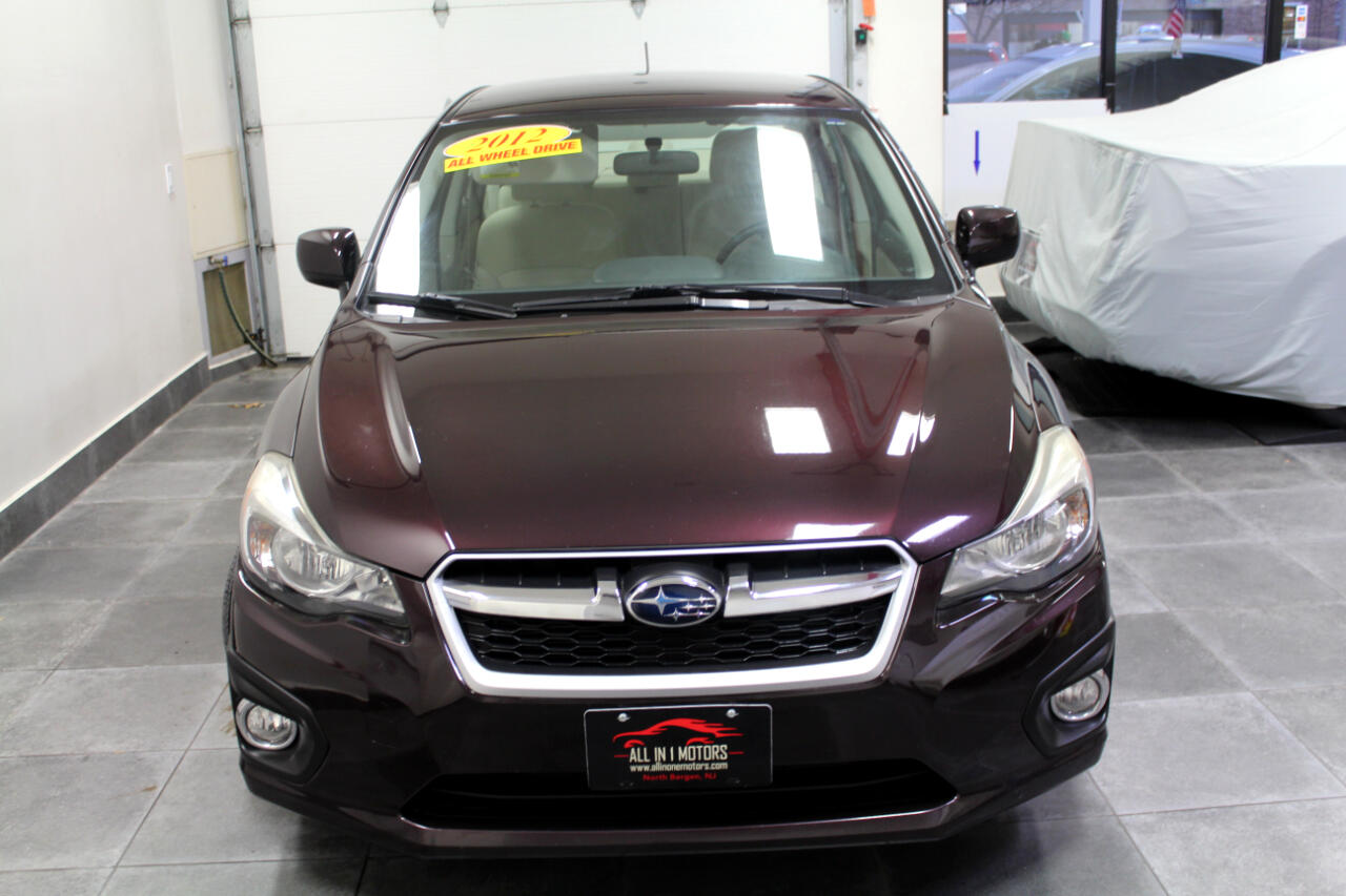 Subaru Impreza Sedan 4dr Auto 2.0i Premium 2012
