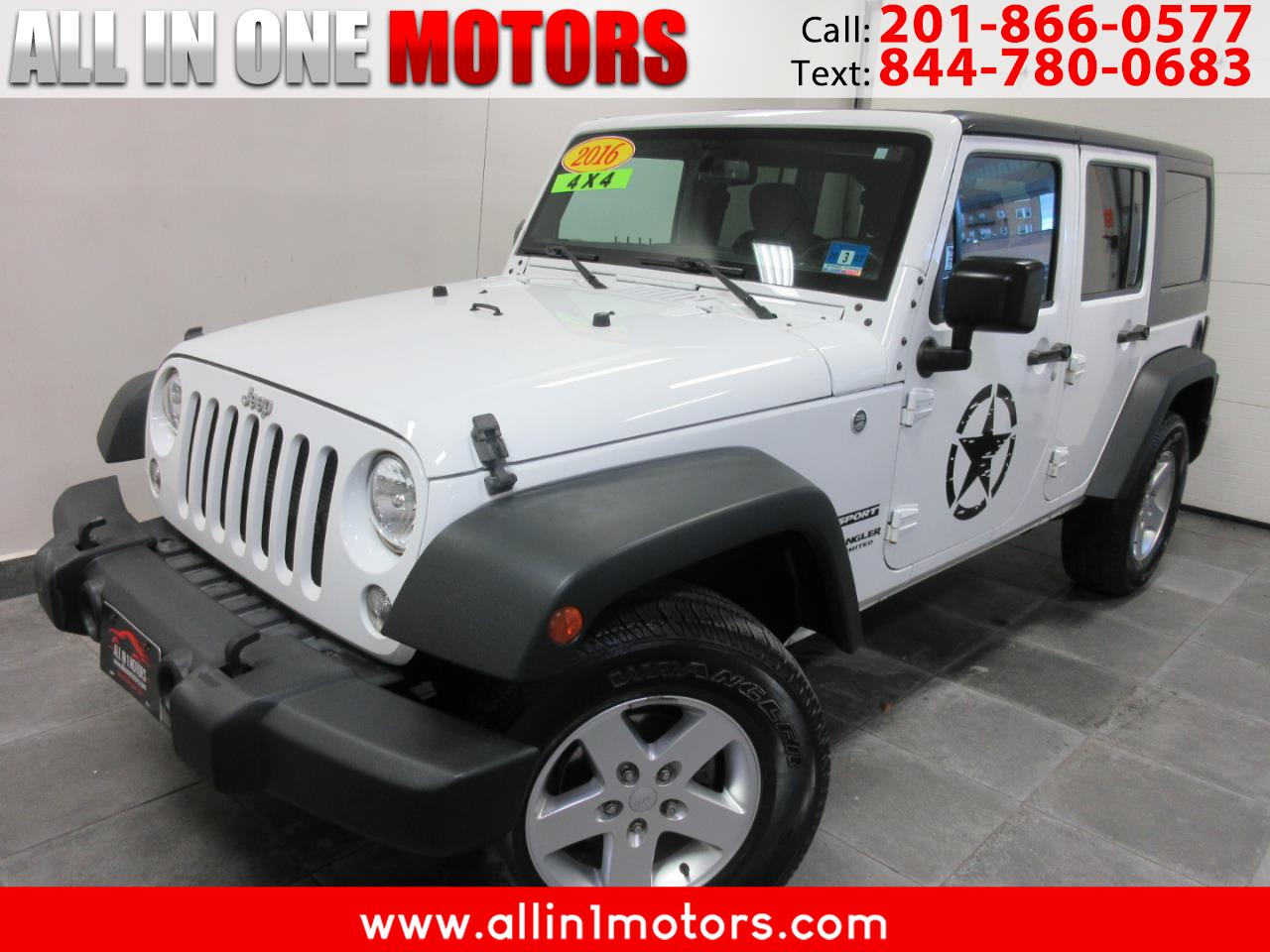 Jeep Wrangler Unlimited 4WD 4dr Sport 2016