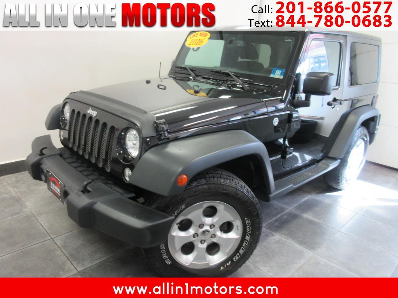 Jeep Wrangler 4WD 2dr Sport 2016