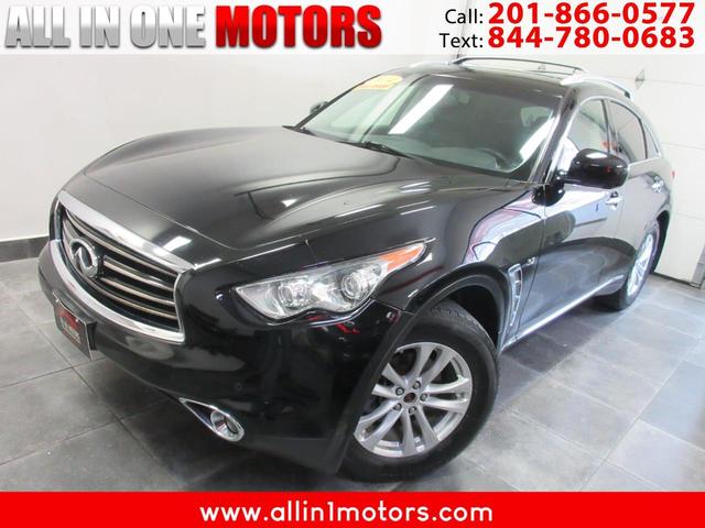 Black 2014 INFINITI QX70 SUV / Crossover Automatic
