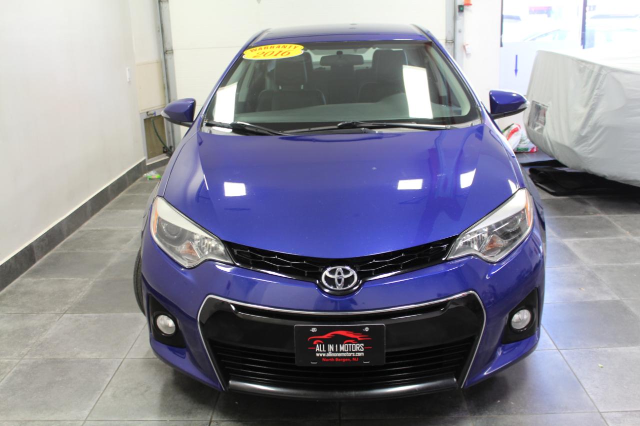Toyota Corolla 4dr Sdn CVT S (Natl) 2016