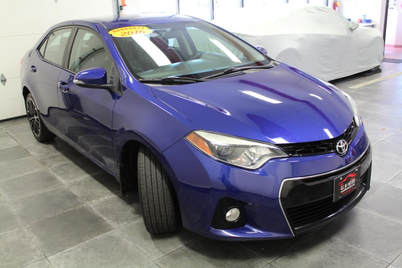 Toyota Corolla 4dr Sdn CVT S (Natl) 2016